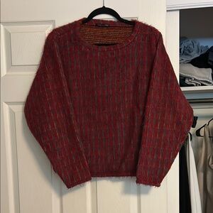 Zara Multicolor Textured Sweater